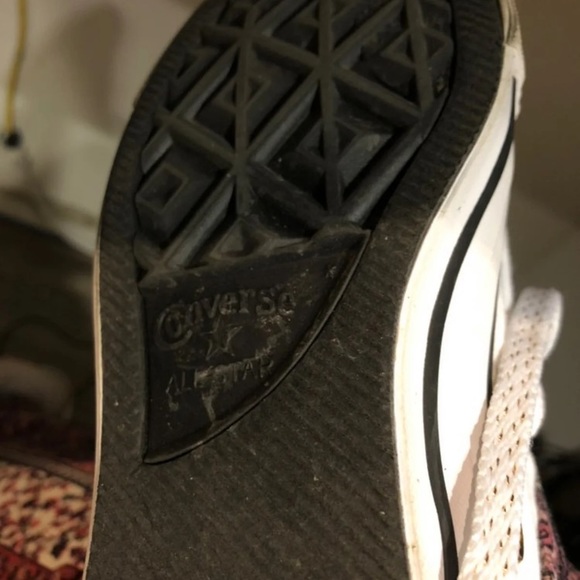 Gold and white converse - Picture 6 of 6